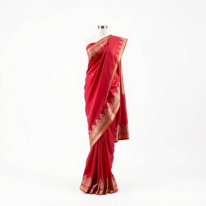 Bridal Saree with Heavy Border
