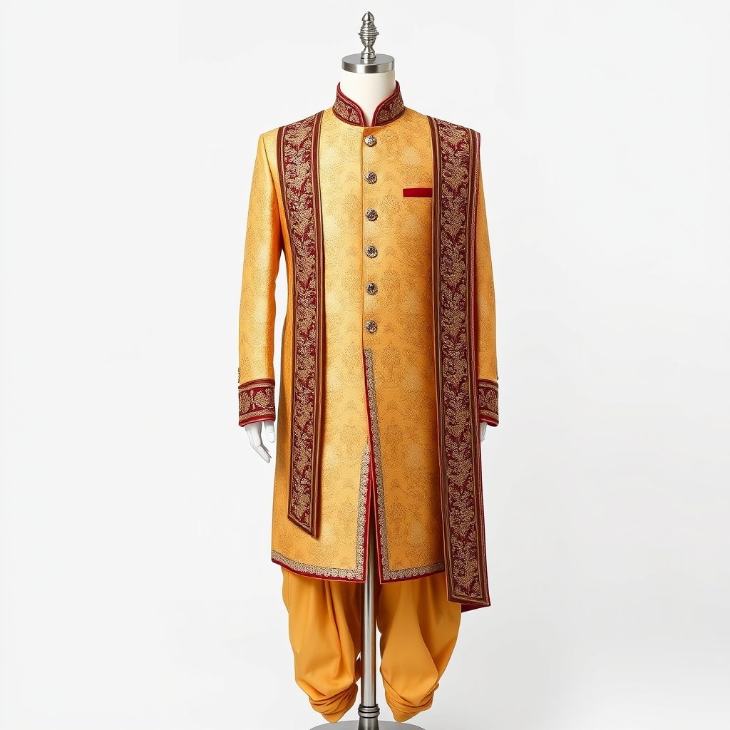 Classic Embroidered Sherwani