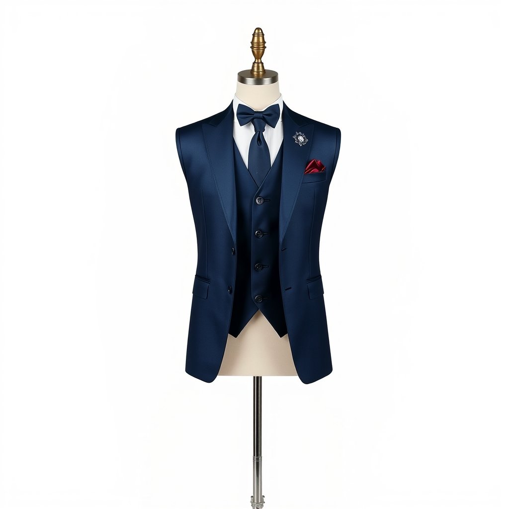Groom Wedding Suit 3-Piece Set