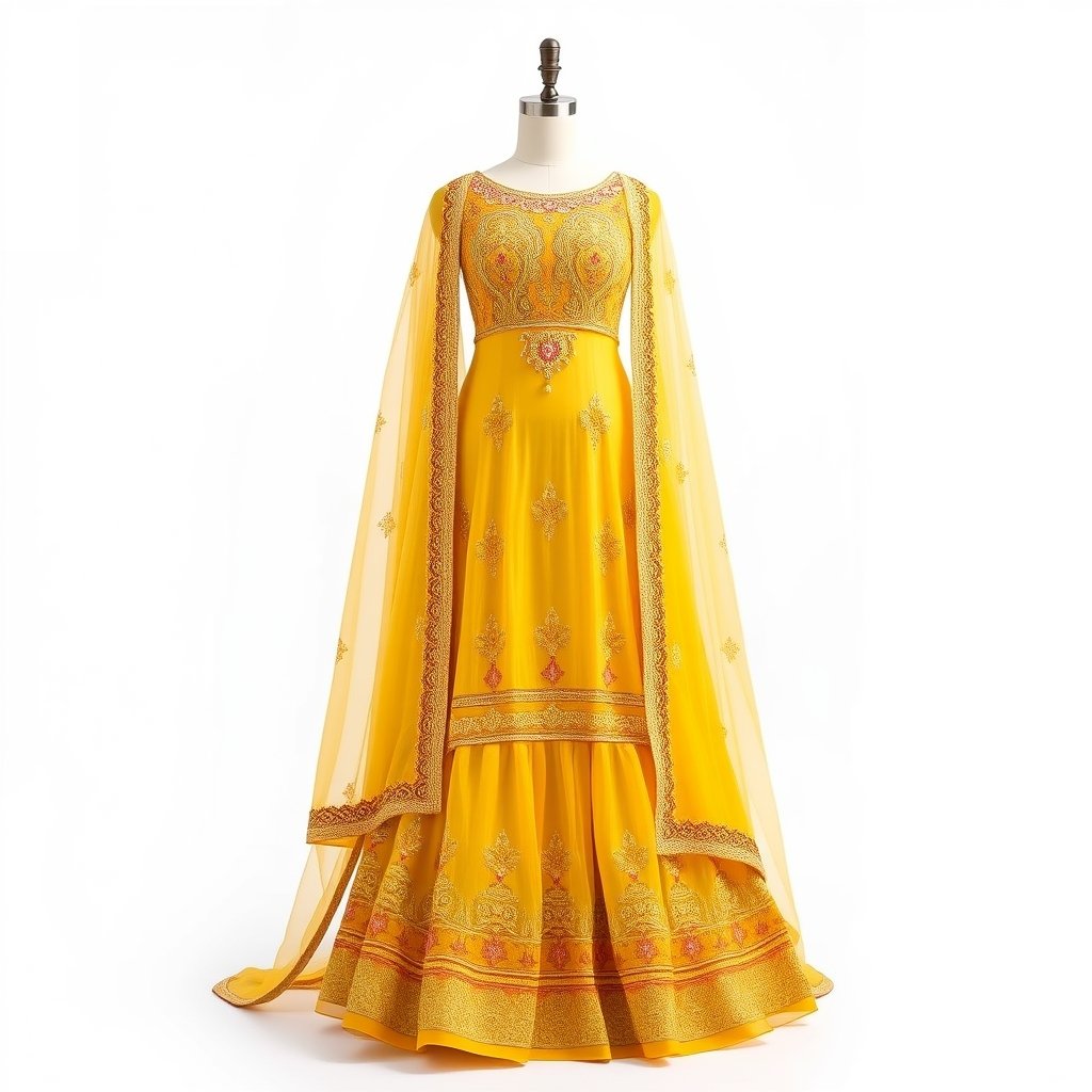 Sharara Party Set with Embroidery