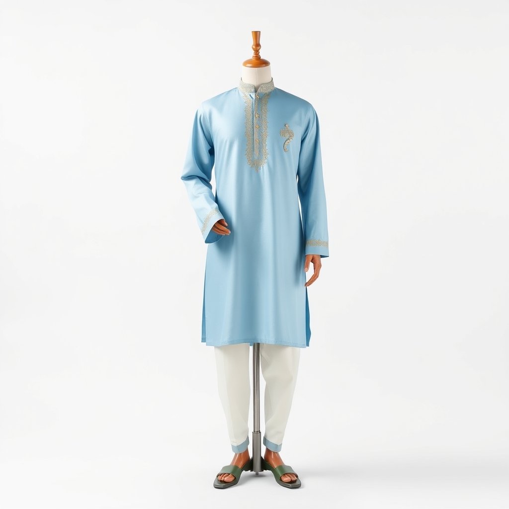Silk Kurta Pajama Set