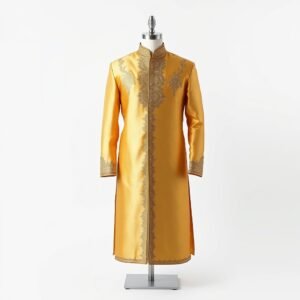 Silk Sherwani Style Kurta