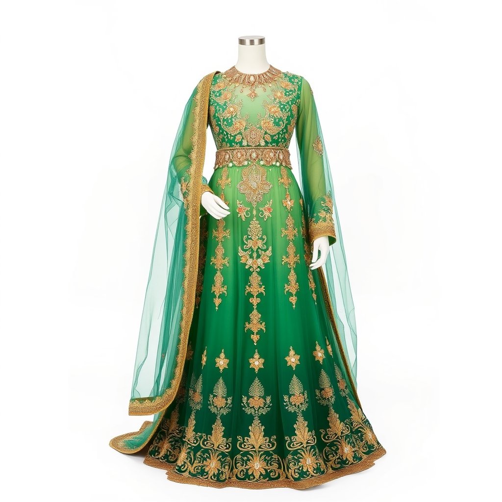 Walima Embellished Gown
